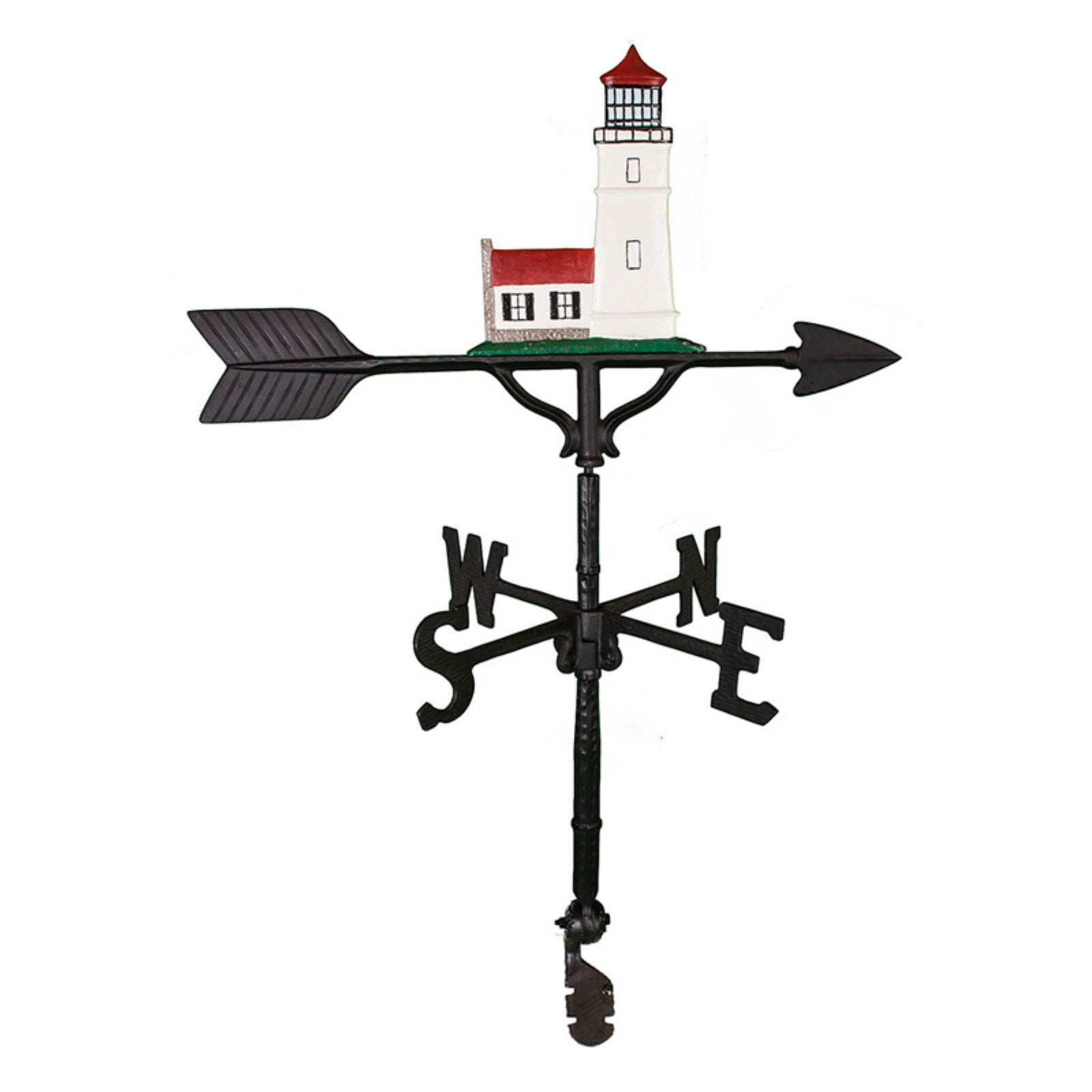 Color Cottage Lighthouse Weathervane 32 in. by Montague Metal Products