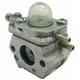 thumbnail image 2 of Carburador SRM 2015 Trimmer 2305 2455 AT203A para salle d'outils, 2 of 5