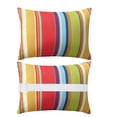 thumbnail image 4 of 11x15.7 In Outdoor Waterproof Adjustable Headrest Pillow With Strap Lumbar Support Cushion For Beach Chair, 4 of 8