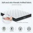 thumbnail image 4 of HSUNNS Queen Size Innerspring Mattress, 10 Inch Hybrid Mattress in a Box with Memory Foam and Pocket Spring, Ergonomic Design & Pressure Relief, Medium Firm Feel, 60"*80"*10, 4 of 8