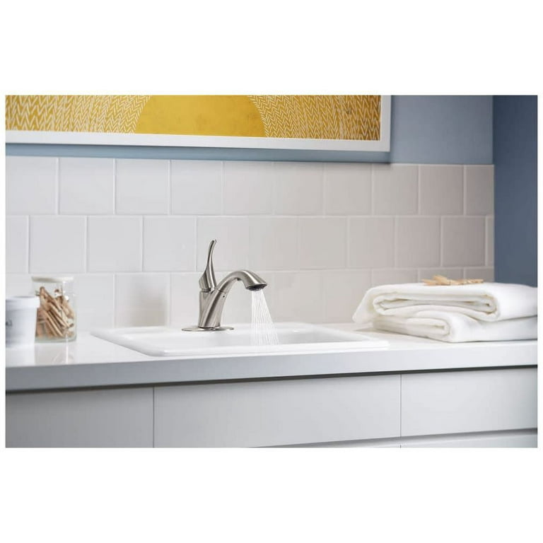 KOHLER Simplice® Pull-out Laundry Sink Faucet With Two-function Sprayhead
