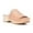 Natural, variant on XYD Women Clog Platform Heels Mules Open Toe Woven Sandals Backless Summer Retro Outing Weekend Shoes Size 7 Green