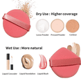 thumbnail image 4 of Makeup Sponge Air Cushion Puff for Foundation Cream Concealer Beauty Makeup Sponge Cute Colorful Puff Unique Design, 4 of 5