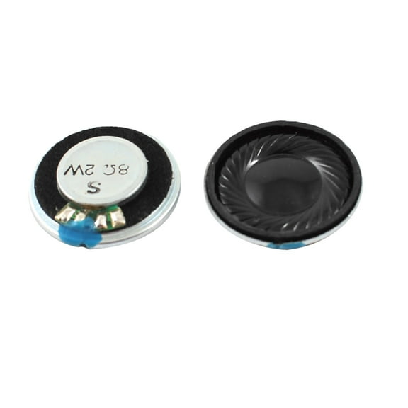Unique Bargains 2 Pcs EVD DVD Player 1.1" Dia Round Internal Magnet Speaker 8 Ohm 2W