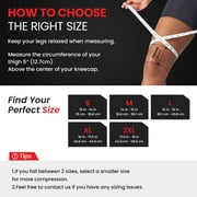 Welnove Professional Hinged Knee Brace - Adjustable Dual Hinges with Side Stabilizers, Open Patella Design - Knee Support for Joint Pain Relief, Arthritis, Meniscus, ACL, PCL(Large)