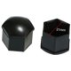 thumbnail image 5 of 20 Uds. Cubiertas universales para tuercas de rueda de 21Mm Protector de tornillo de tuerca chapado negro, 5 of 5