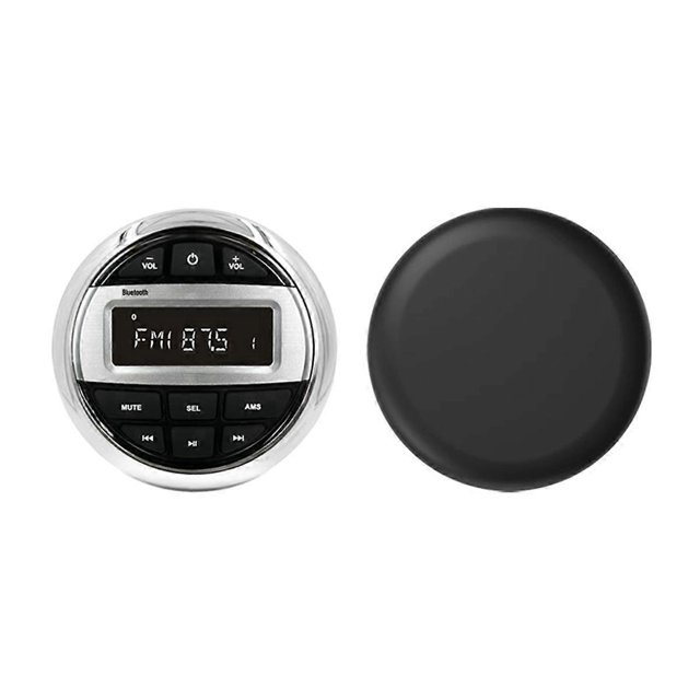 For Marine Radio Cover Soft Silicone Protector FM Boat Radio MP3 Player Waterproof for UTV ATV SPA RZR