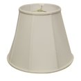 thumbnail image 1 of Cloth & Wire SI07300 Slant Deep Empire Softback Lampshade with Washer Fitter, White, 1 of 3