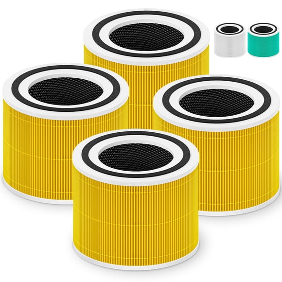 PETOX 240 True HEPA 14 Pet Allergy Replacement Filter Compatible with Puroair 240, 3-in-1 True HEPA Filter Replacement, Grade Tru