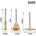 thumbnail image 5 of Juego de cepillos de pulido de latón, juego de cepillos de alambre para taladros, kit de alambre de acero inoxidable, 60 piezas, mini cepillos de alambre para destornillador, taladro,, 5 of 5