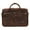 3319 Crazy Horse Dark Brown, variant on Men's First Layer Cowhide Portable Briefcase,3319 Crazy Horse Dark Brown