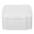 thumbnail image 1 of Cotton Pad Container, Dustproof Press Design Easy Storage Cotton Pad Storage Box  For Travel For Home, 1 of 8