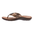 thumbnail image 4 of ABEO  Women's Beauty Metatarsal - Flip Flop Sandals in Brown, 4 of 6