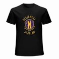 thumbnail image 5 of The Addams Family Never More Academy T Shirt Wednesday Tee Unisex short seleeve, 5 of 5