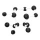 thumbnail image 5 of Kit De Modelo Molecular, Modelo Educativo De Estructura De Cristal Molecular De Fácil Montaje Para La Escuela, 5 of 7