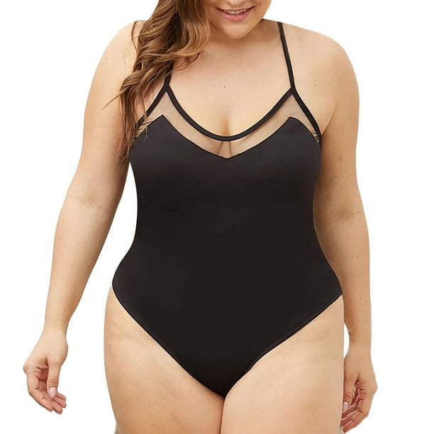 Koudehua One Piece Swimsuit for Women Plus Size Bikini Set Coral