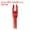 Transparent Red, variant on Uxcell Archery Arrows Nocks, Plastic Insert Arrow Nock Replacement Arrow Tails for Hunting Shooting Compound Recurve Black