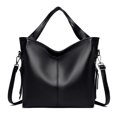 thumbnail image 1 of Wmool PU Soft Leather Women's Handbag Solid-Colour Large acity Shoulder Bag, 1 of 6