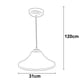 thumbnail image 4 of Lampara Colgante Luz Ideal, Campana 507 Chica Blanca., 4 of 5