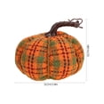 thumbnail image 2 of Shisuyan Artificial Pumpkin Ornament Multi 1Set 5.9x5.9x5.1in Plastic, 2 of 8