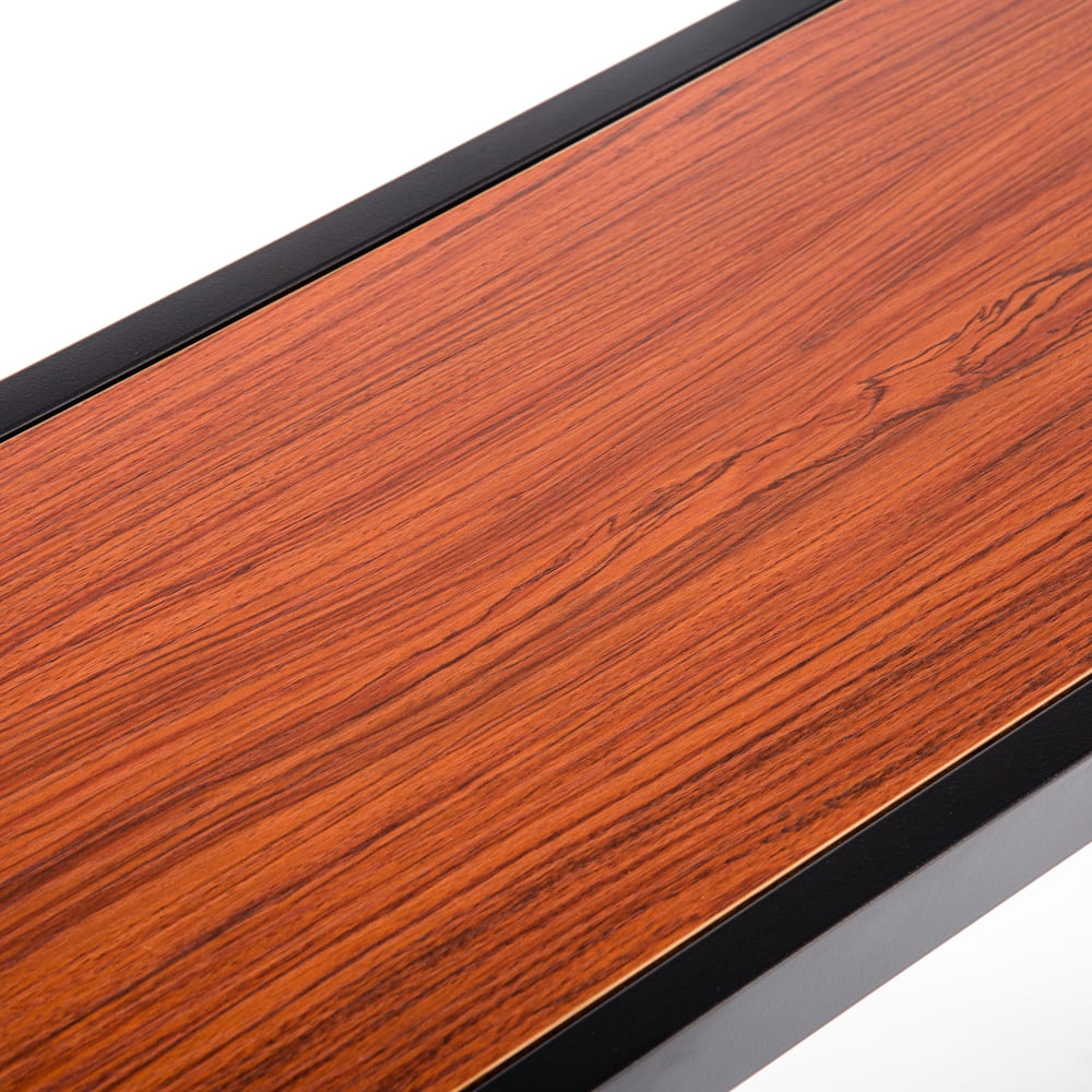 Lowestbest Convenient Concept Console Table Sofa Side Table, Red Brown Wood Grain Lowestbest Convenient Concept Console Table Sofa Side Table, Red Brown Wood Grain