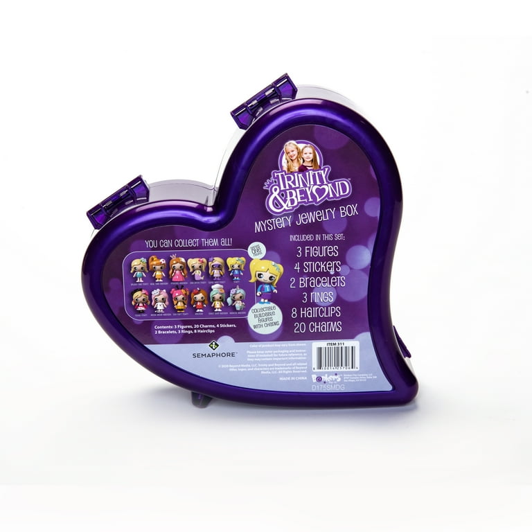 Trinity & Beyond Mystery Heart Jewelry Box with Character