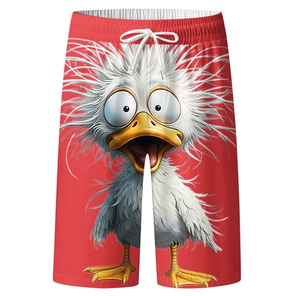 CHENge Men's Swim Trunks 9 Inch Breathable Floral Swim Trunks Quick Dry Beach Swimming Shorts with Pockets Upf 50 Sun Protection Summer Swimwear