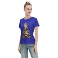 thumbnail image 4 of T-Shirt Basique à Manches Courtes pour Femmes Demon Slayer Blade Tanjiro, 4 of 6