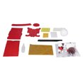 thumbnail image 1 of Santa Sleigh Model Making, Soft PP Cotton Eco Friendly Vivid Colors Christmas Sleigh DIY for Decor ANGGREK Otros, 1 of 8