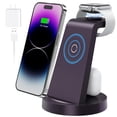 thumbnail image 1 of Estación de carga inalámbrica REDKJY 3 en 1 para iPhone y Airpods, 1 of 8