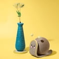 thumbnail image 6 of Oodles Tan Smiley Snail Durable Sisal Cat Scratching Pad, One Size, 6 of 9