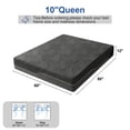 thumbnail image 7 of 14 Inch Extra Firm King Size Memory Foam Mattress for Back Pain Relief, Bed in a Box, USA-Made Foam, CertiPUR-US Certified, 7 of 7