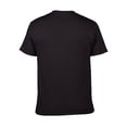 thumbnail image 2 of Camiseta con frase "Ayuda, me he caído y no alcanzo mi cerveza". Cómoda, informal, de manga corta, para uso diario, para todas las estaciones, negra, para hombre, 220 g., 2 of 5