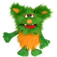 thumbnail image 1 of Puppet Nature Bound Rocky monstruo verde amigable de 40 cm, 1 of 6