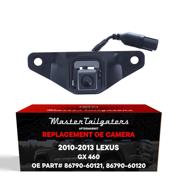 Master Tailgaters Replacement for Lexus GX 460 (2010-2013) Backup Camera OE Part # 86790-60120, 86790-60121