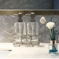 thumbnail image 3 of Better Homes & Gardens Clear Lotion Pump 2-Piece Set with Brushed Nickel Caddy, 3 of 5