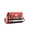 Red/Tan Plaid-A, variant on XB Women Plaid Flap Handbag Purse Leather Crossbody Bag Phone Card Clutch Handbag Ladies Evening Purse