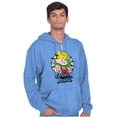 thumbnail image 5 of Retro Old School Dennis The Menace Zip Up Hoodie Men's Women's Brisco Brands 3X, 5 of 6