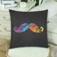 thumbnail image 3 of MKHERT Color Mustache Pillowcase Pillow Protector Cushion Cover 18x18 inch,Set of 2, 3 of 3