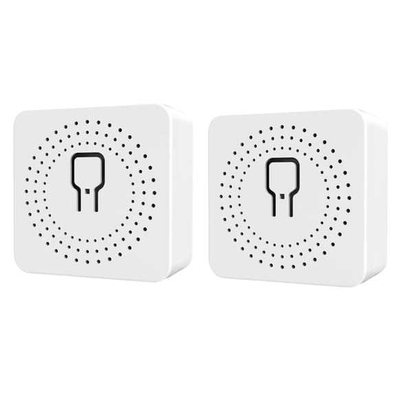 Cateissary 2 piezas Office Hotel 16A Módulo de interruptor de control de voz remoto inteligente Dispositivo de baño para dormitorio Interruptor de Electrónica