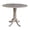 Washed Gray Taupe, variant on 42" Round Dual Drop Leaf Pedestal Table - 35.5"H Espresso