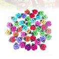 thumbnail image 5 of Linaichen wooden button 100 Pcs Wooden Buttons Mixed Cartoon Ladybug Shape 2 Holes Button Sewing Craft Scrapbooking DIY Buttons (Picture 1), 5 of 5