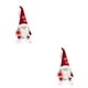thumbnail image 4 of Wosthever Muñeco romántico de Navidad, de Navidad con sombrero, central, hogar, oficina, Hotel, Club, decoración de chimenea, Flor 2piezas, 4 of 6