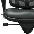 thumbnail image 2 of 26" x 27.5" x 40" Black Leather / Mesh Chair, 2 of 5