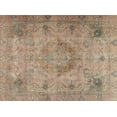 thumbnail image 1 of Ahgly Company Machine Washable Indoor Rectangle Traditional Dark Gold Brown Area Rugs, 8' x 12', 1 of 7