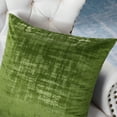 thumbnail image 2 of Home Soft Things Textured Velvet 2 Piece Pillow Shell Set - Calla Green - 26" x 26", 2 of 4