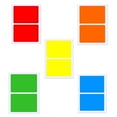 thumbnail image 5 of 12 Sheets/Pack Waterproof Moving Labels Color Coding Labels Moving Sticker, 5 of 11