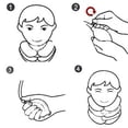 thumbnail image 4 of **Inflatable Neck Traction Device - Portable Cervical Support with Air Pump for Pain Relief, Posture Corrector & Relaxation, Home Office Travel Use, Adjustable Flannel Fleece Design**, 4 of 8