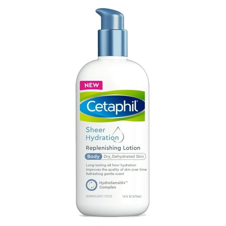 Cetaphil Sheer Hydration Replenishing Body Lotion 16oz
