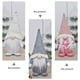 thumbnail image 4 of FELTECHELECTR gnomos navideños sin rostro, muñecos suecos de Papá Noel, decoración para árbol de Navidad (estilo aleatorio), 4 of 6